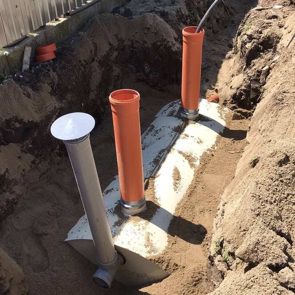 Подготовка на основата при монтаж на септична система